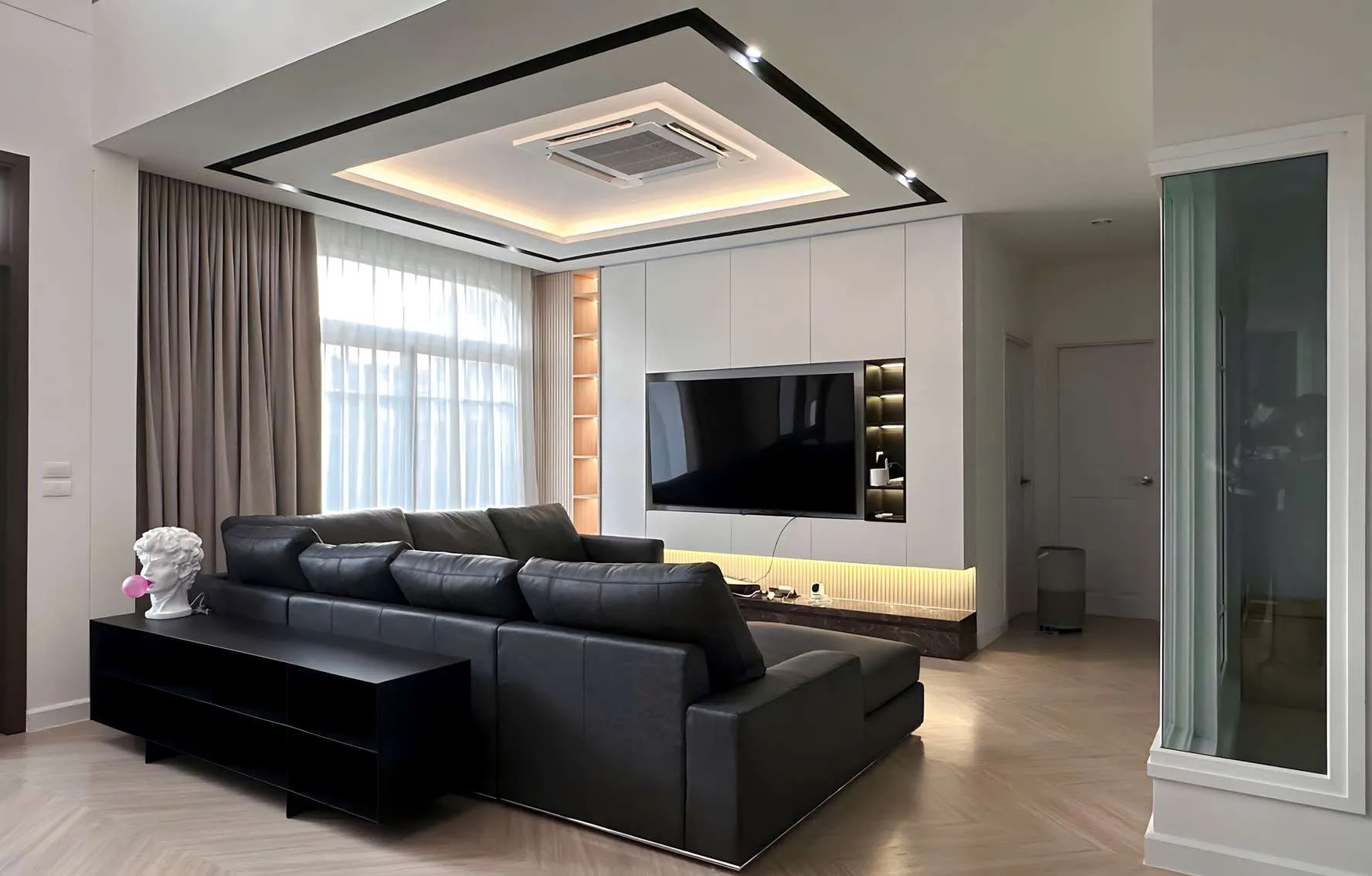 The Grandio Rama 3 living room as built by OUT