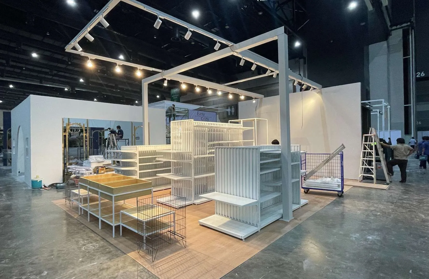 Baanlaesuan Fair, fair booth in Impact Challenger Hall, as built by OUT