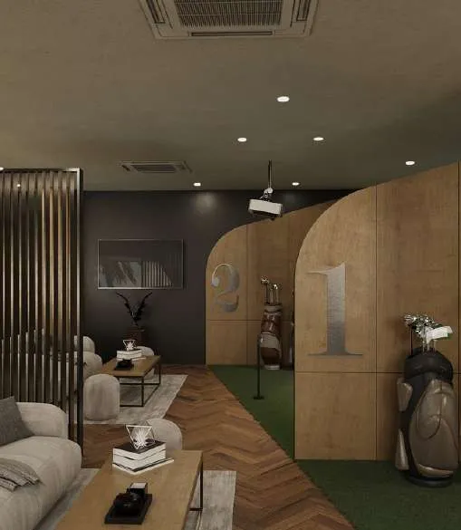 Eagle One Golf Club, 3D design visualization 2 of 5