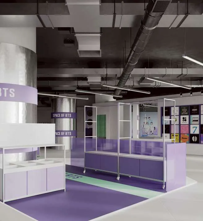 BTS, 3D design visualization 3 of 4