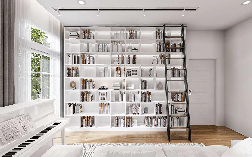 3D visualization of the Grandio Rama 3 library design