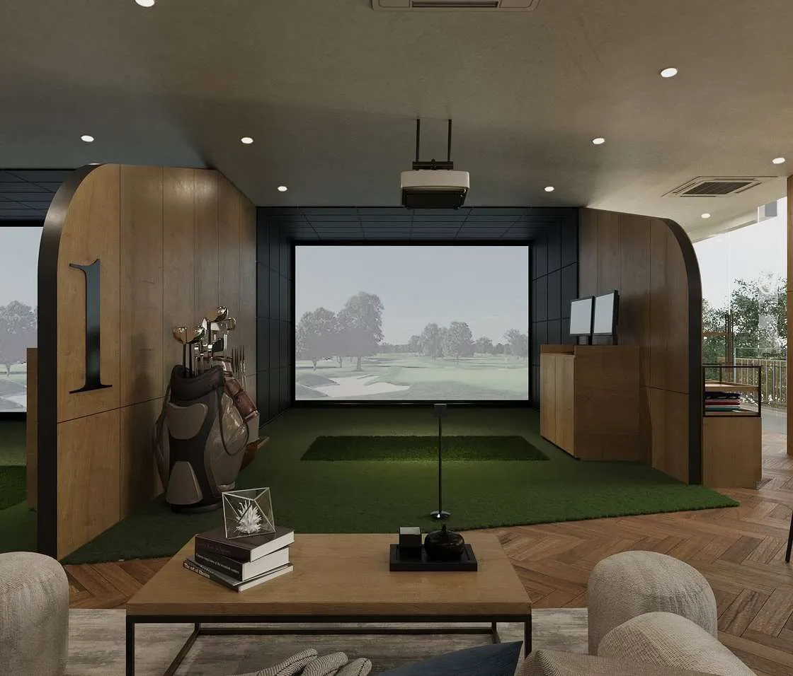 3D visualization of the Eagle One Golf Club design