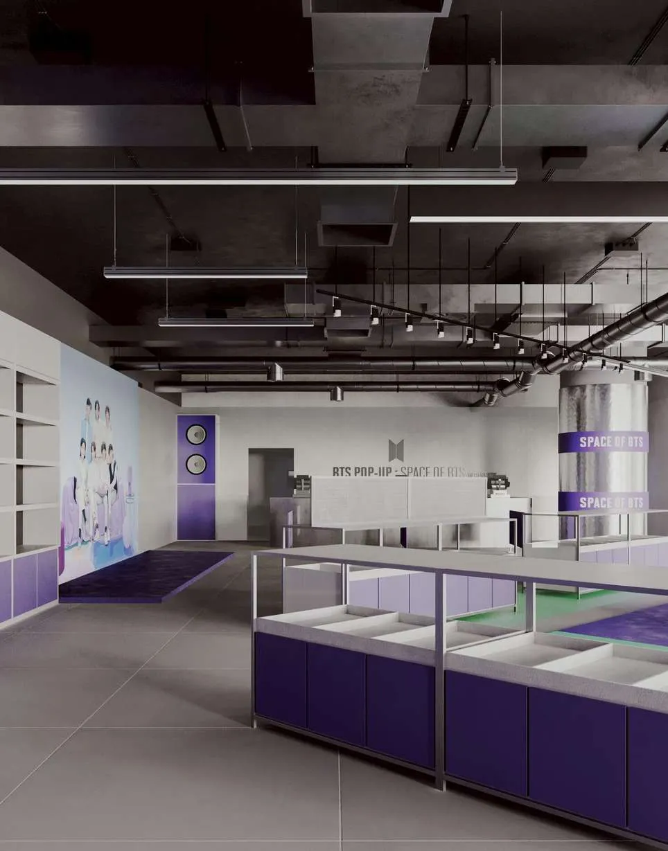 BTS, 3D design visualization 1 of 4