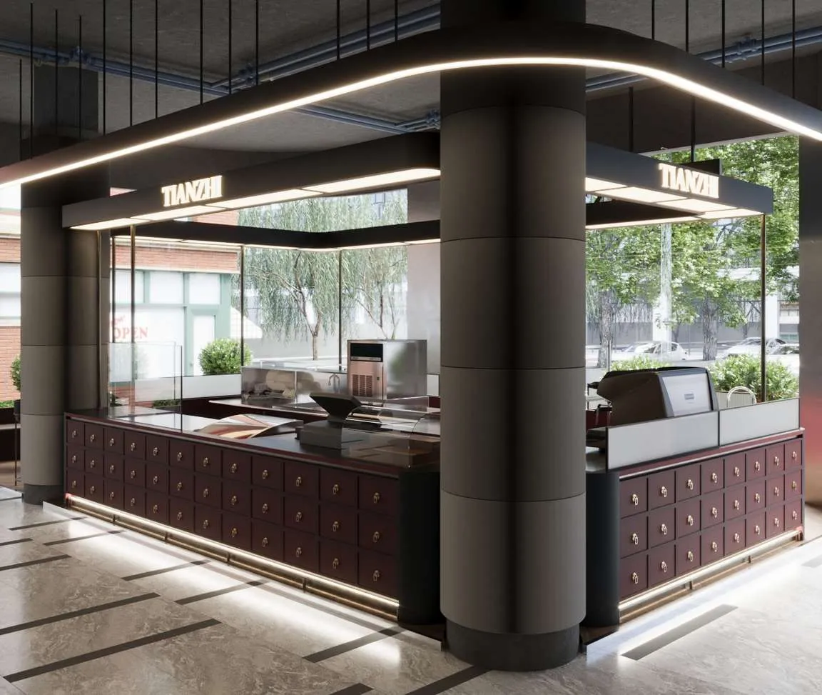 3D visualization of the Tianzhi Design Village Ratchada design